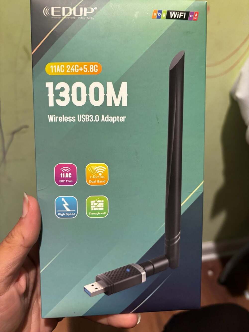 Edup 1300M Wireless USB3 Adapter